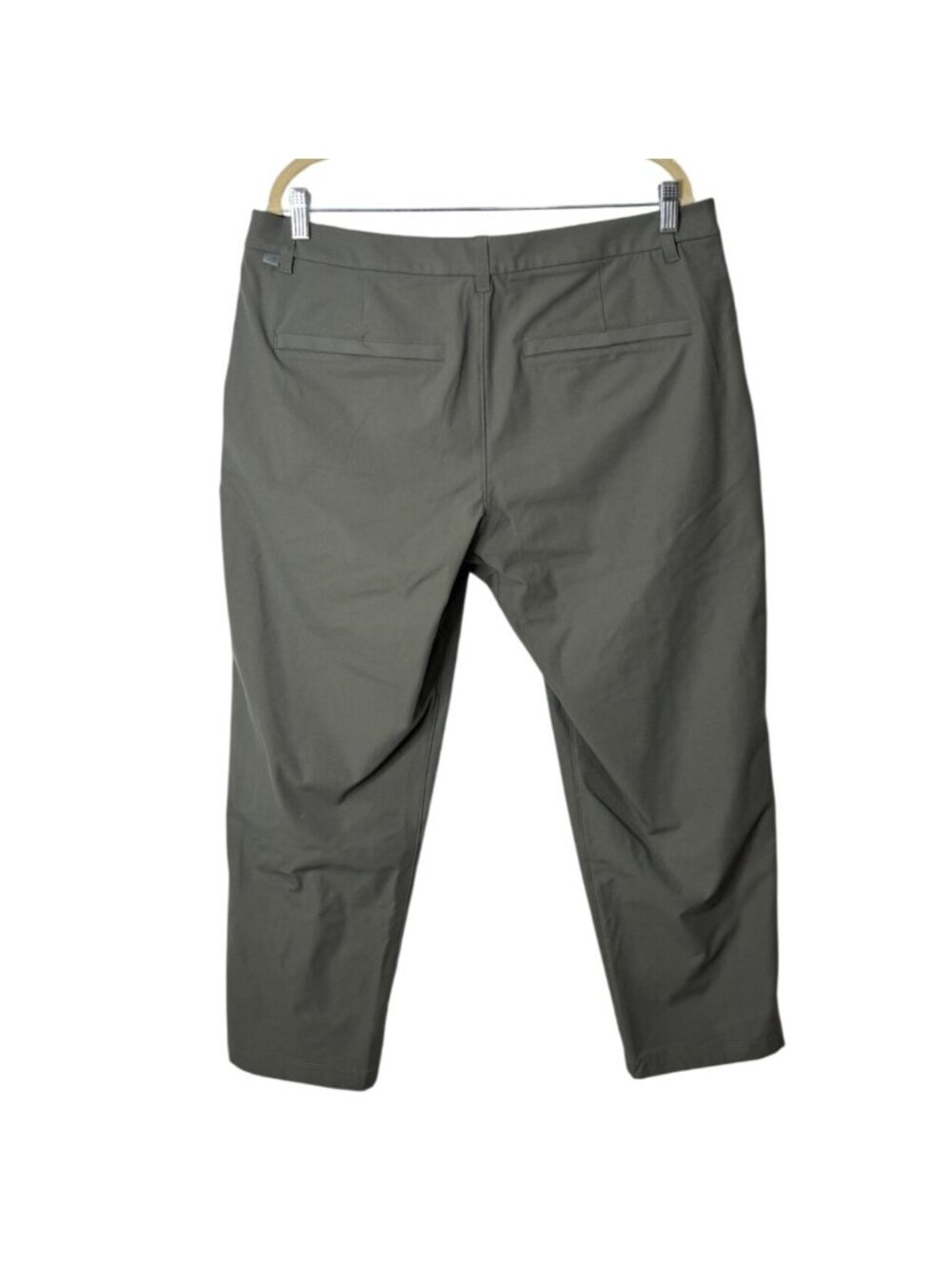 Lululemon Mens Size 36 Pants ABC Classic Fit Gray Chino LM5AR1S - Picture 2 of 6
